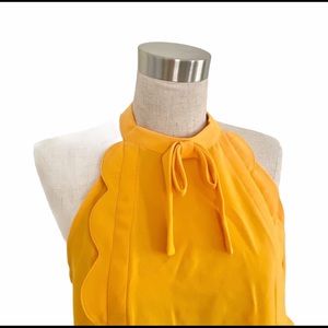 Victoria Beckham Target scalloped top